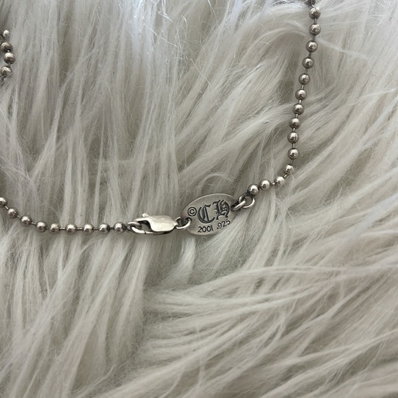 Chrome Hearts Cross Dog Tag with Necklace - Picture 3 of 5